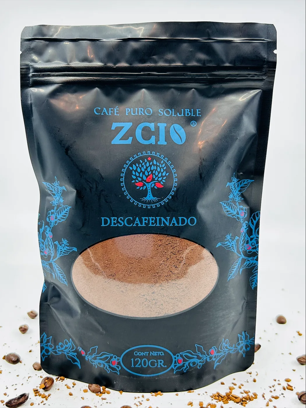 ZCIO Café soluble descafeinado